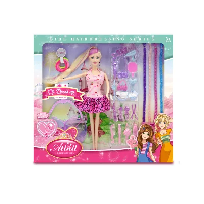 Lovely Girl Toys 11 Inch Small Doll Toy with Beautiful Parts for Girl Best Gift