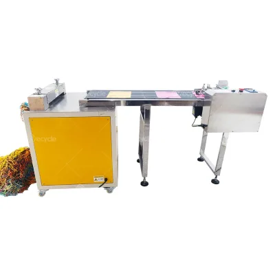 Raffia Grass Paper Shredder Machine Raffia Lafitte Grass Crinkle Cut Machine Box Filler Paper Shredded Machine for Sale