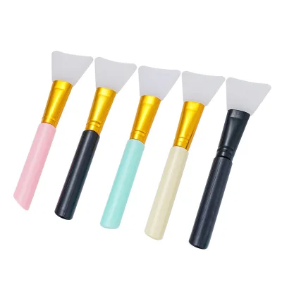 Makeup Brush Different Color 7pcs Set Nylon Plastic Cosmetic Packaging Professional Custom Makeup Brush Set Private Label
