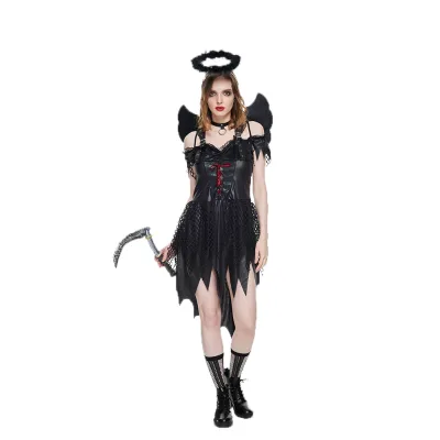 2025 new styles Fallen Angel Dress Costumes for Women Evil Angel Costume cosplay Costumes