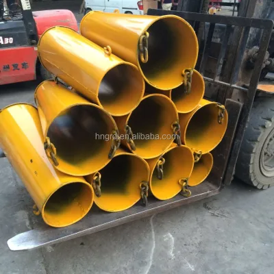 Customized Concrete Chutes square Funnel Circular Funnel Concrete Funnel Construction Site Chutes Concrete Pipes