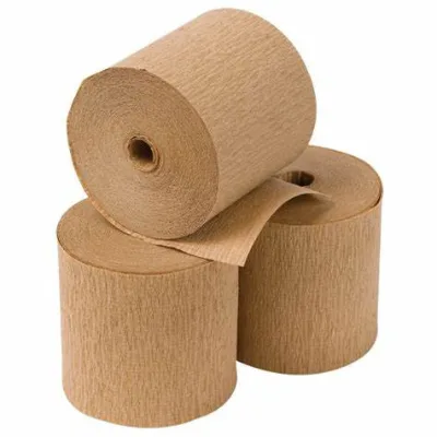 High Quality Insulation Kraft Paper High Voltage Applications Transformer Coil Crepe Paper Tube Electrical Crepe Paper Roll