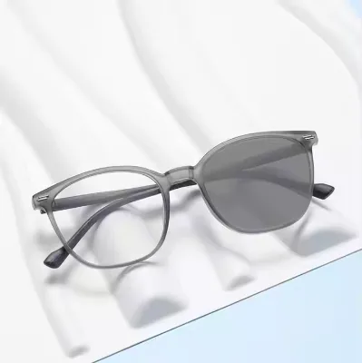25033 Women Big Frame Photochromic Photogrey Optical Frame Eyewear Photogrey Anti Reflection Glasses