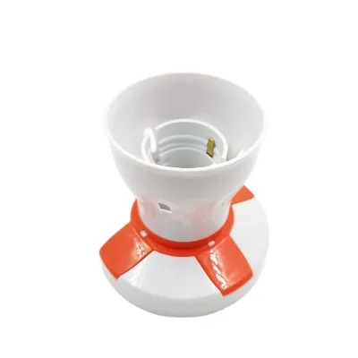 Yiwu Factory Direct Sales -pin Type Wall Lampholder Bulb Base Lamp Holder
