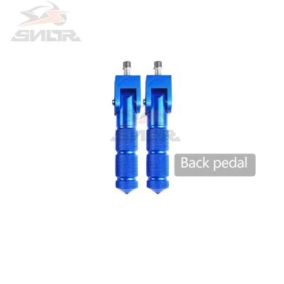 CNSNOR High Quality Universal Aluminum Motorbike Racing Folding Foot Pegs Motorcycle Folding Rear Footrest