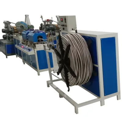 New Stainless Steel Flexible Gas Pipe Welding Machine Production Line Condition Motor PLC Bearing Gearbox Pressure Vessel