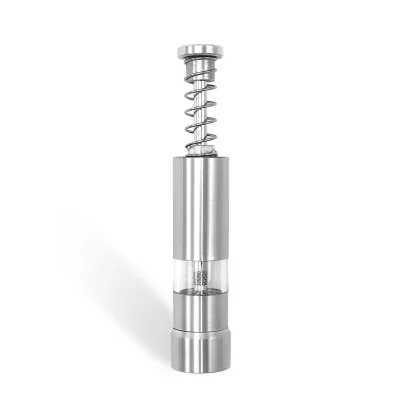 Pepper Mills Seasoning Salt Pepper Grinder Set Stainless Steel Pepper Mill Spice Mill for Kitchen Cookice