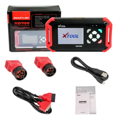 Heavy Duty Truck Code Reader Auto Diagnostic Device Tool Car Scanner XTOOL HD900 Engine Light Realtime Data CAN BUS Free Update