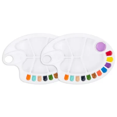 China Factory Wholesale Customized Plastic Paint Palette for Paint
