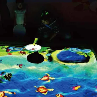 Augmented Reality Sandbox Projection Interactive Floor Projection Games Kids Playground Equipment