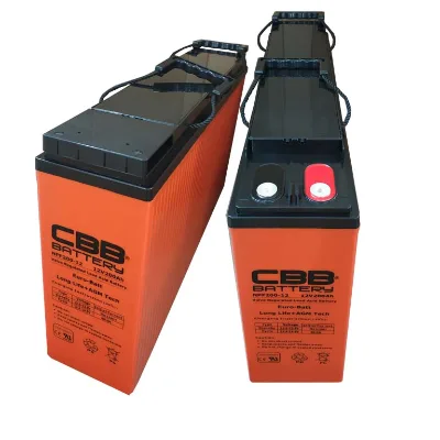 12V 200ah NPF200-12 Deep Cycle Storage Battery with Front Terminal for Solar System UPS Energy Storage Power Tools Boats