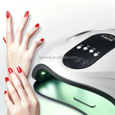 42 LED Beads SDTS9 Gel Nail UV Lamp Electric EU Plug 10/30/60/90S Timer Infrared Auto Sensor Low Heat Nail Polish Curing Dryer