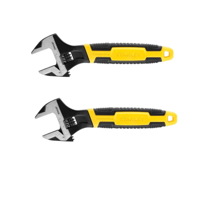 Customize Universal Adjustable Wrench - Chrome Vanadium Steel with Dual-Color Grip stanley Adjustable Water Pipe Wrench