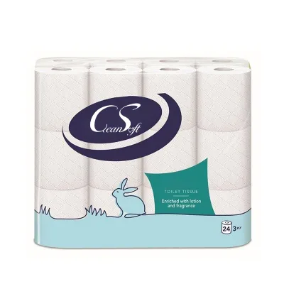 New Customization Private Label Thickened Degradable Soluble in Water Higienico 3 Ply Bathroom Tissue Toilet Paper