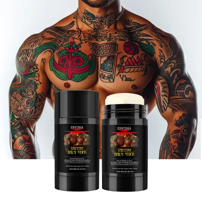 Custom Logo Body Tattoo Care Nourishing Skin Healing Soothing Moisturize Scarring Helps Repair Tattoo Balm Stick