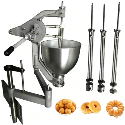 Popular Multifunctional Donut Maker Machine Flower Shaped Donut Depositor Botty Donuts Making Machine