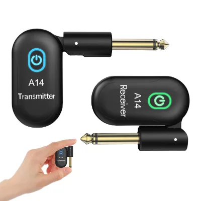 A14 Rechargeable Swivel Plug Audio Electric Guitar Bass Violin USB Type General Musical Instrument Wireless Transmitter Receiver