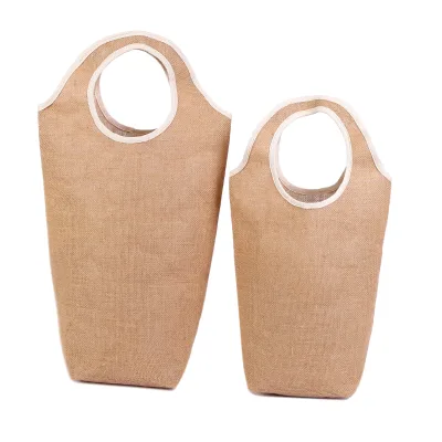 China Suppliers 100% Jute Woven Tote Bag for Women