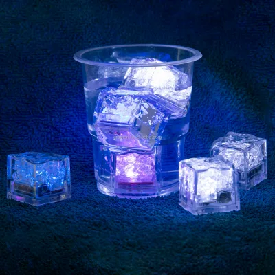 Multicolor LED Cube Waterproof Indoor Drink Bar Decorative Lighting for Christmas and Holiday Festivities