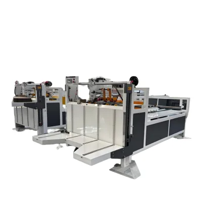 Semi-automatic Gluing Machine Corrugated Box Gluing Machine Folding and Gluing Machine