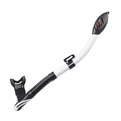 Custom Professional Silicone Mouthpiece Freediving Waterproof Underwater Sucba Full Dry Diving Snorkel