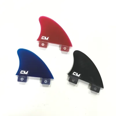 Fiberglass Wake Surf Fins Hook Edition Wakeboard Surfboards Keel Fins for Ocean & Lakes