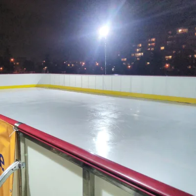 Mobile Synthetic Ice Skating Rink Board Polyethylene HDPE Plastic Hockey Rink for Plastic Projects