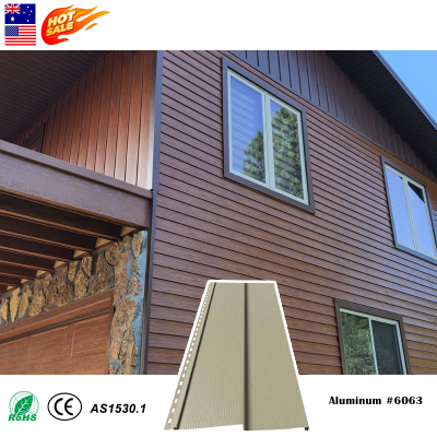 Endurance Rustic Double 4" Aluminum Siding for Residential Use