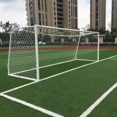 Portable 5-A-Side Football Goal Post Soccer Door Gate Soccer Goal Net Aluminum Alloy Futsal Goal