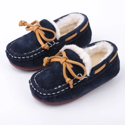 Women's Moccasin Slippers Winter Warm Lined Soft Sole Anti-Slip Indoor Outdoor Casual Footwear Wholesale