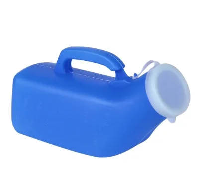Hospital Ward Nursing Bed Urinals Elderly Medical Urinals with Spill-proof Plastic Cans