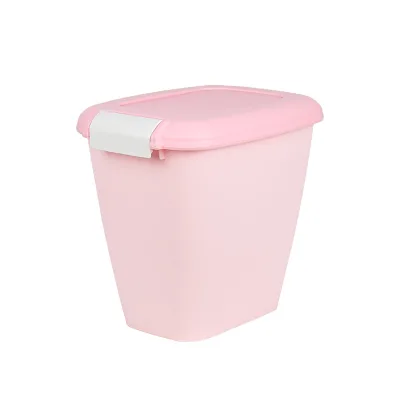Wholesale Modern Luxury 10L Pet Food Storage Box Customizable Square Container for Cat and Dog Food for Kitchen Use