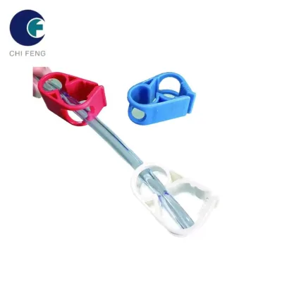 Durable and Practical Medical Plastic Infusion Set with Injection Moulded Pinch Clamp