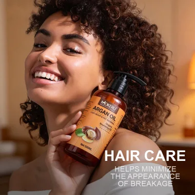 OEM New Model Mokeru Pure Organic Argan Oil - Cold-Pressed Moroccan Oil for Hair Care & Skin Care