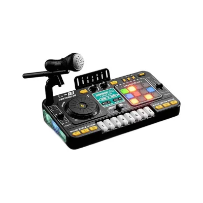 DJ Mixer Toy Multifunction DJ Disc Player for Beginner DJ Mixer Children Toy Musical Instruments