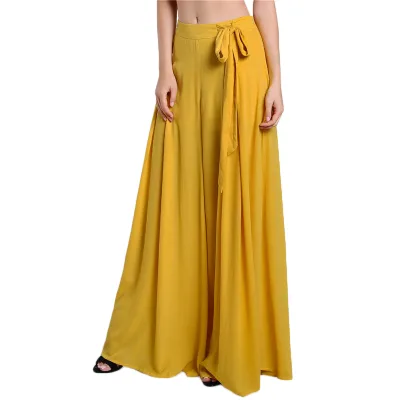 2022 Causal Flower Printed Wide Leg Pants Long Plus Size Trousers Palazzo Harem Women Boho Pants India