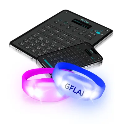 Led Bracelet Flash Gifts Bracelet APP Control Party Wedding Custom LOGO Led Bracelets for Events Quinceaneras Light up Wristband