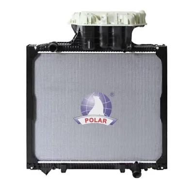 High Quality Heavy Truck Radiator for MAN TGA TGS 01-08 81061006656 81061006700 81061006703 POLAR FARET Aluminum Radiator