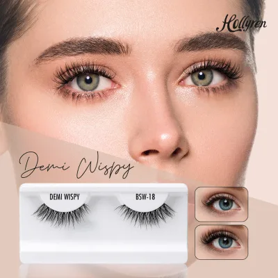 Natural Superfine Band Fluffy Effect Thin Band Lashes Wholesale Full Strip Eyelashes Vivid Look Faux Mink Eyelashes Ciglio