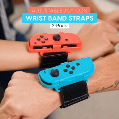 Elastic Dance Game Wristband Hand Grips, Anti-slip Wrist Straps for Switch Oled Split Left Right Game Controller