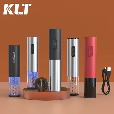 NEW Battery-operated One Touch Electric Wine Opener Bottle Opener with Your Logo