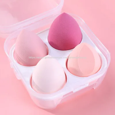 Makeup Sponge 4pcs/Set Makeup Puff Cosmetic Non-latex Soft Beauty Foundation powder puff