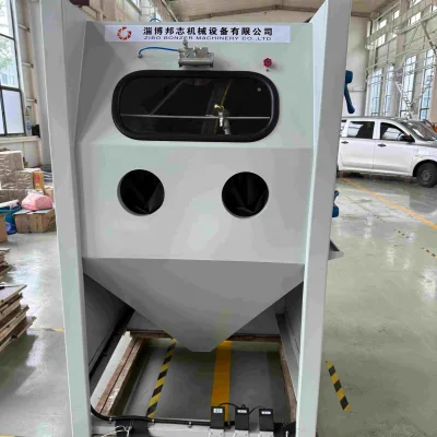 Wholesale Sandblasting Cabinet for Rust Removal Cheap Price Burnishing with Long Life