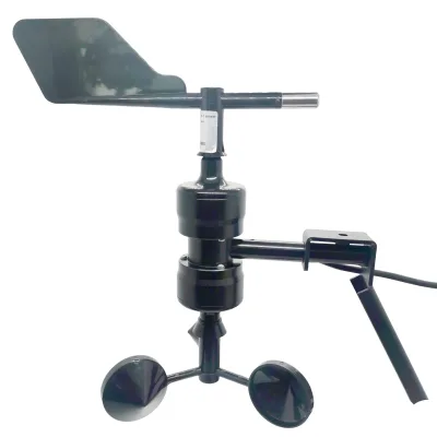 MECHANICAL THREE WIND CUP LOW INERTIA WIND VANE WIND SPEED and DIRECTION SENSOR