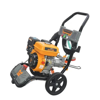 High Pressure Gasoline Power Washer 193bar 3000Psi 5Hp 2.4Gpm Lightweight Multi-Functional Cleaner With Adjustable Nozzle
