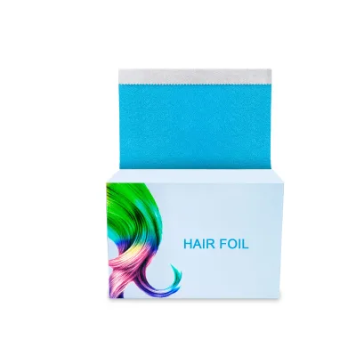 High Quality Eco-Friendly Aluminum Pop-up Hair Salon Foil with Customized Colors Embossed Design 12-20 Micron Thickness