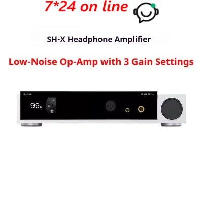 SMSL SHX Desktop Headphone Amplifier Balanced HighPower 115W Headphone Amp