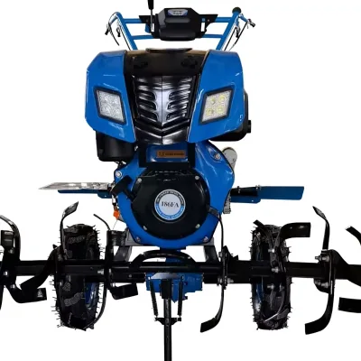 Hot Sale 9HP High-Efficiency Diesel Tiller with Active Differential