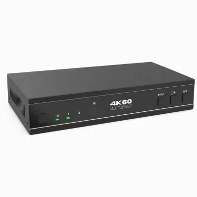 Wholesale 4K60 2x1 HDMI Multiviewer Seamless Switcher PIP PBP 4 Display Modes 18Gbps Video Processor for CCTV PC