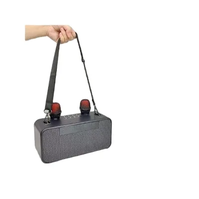 Dual Microphone for Bluetooth Outdoor Wireless Speaker with Display Screen for Outdoors